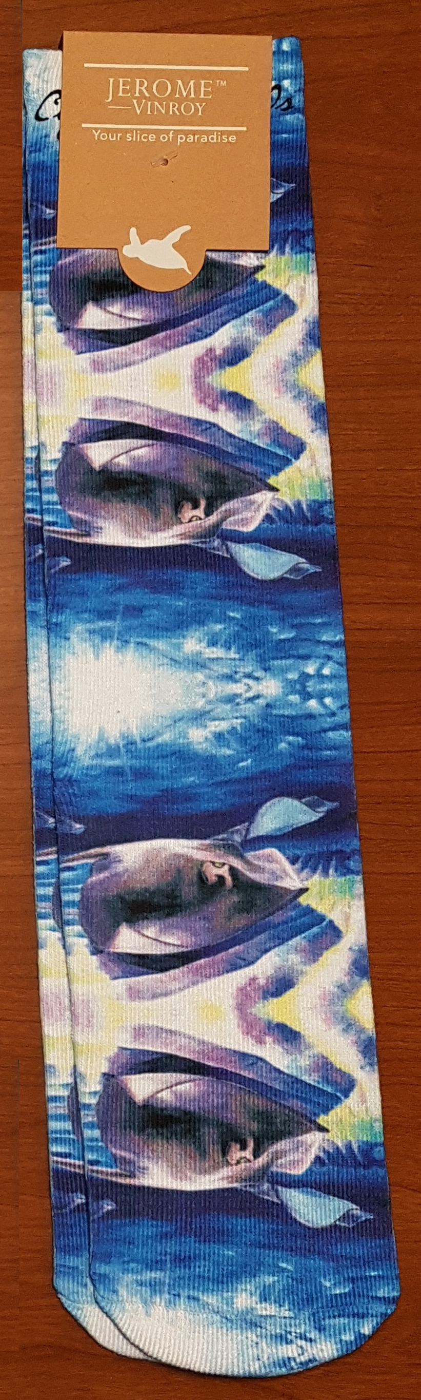 Tres Amigos Mirrored Sublimated socks