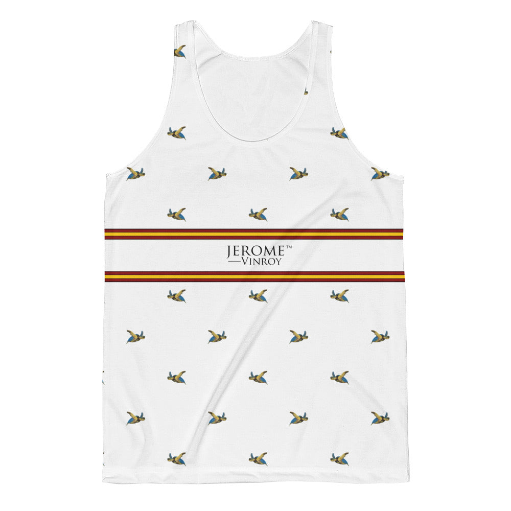 Las Tortugas Designer White Unisex Classic Fit Tank Top