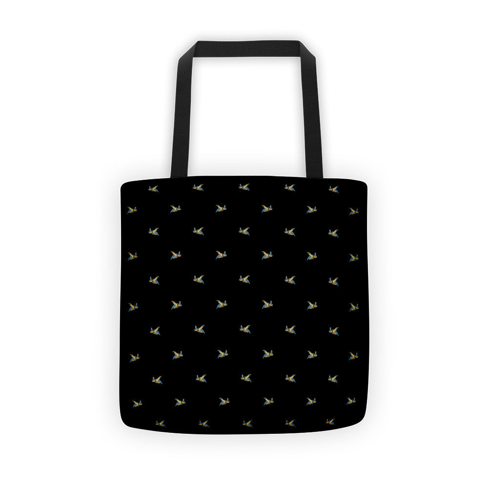 Las Tortugas Designer Black Tote bag