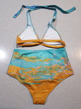 Neptune's Beach Halter High Waist Bikini Set