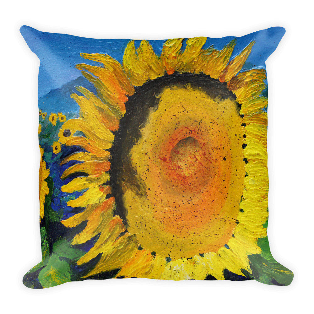 Sun Valley square pillow