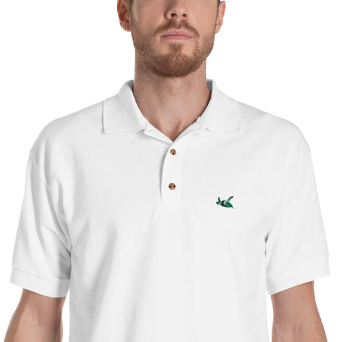 Las Tortugas Embroidered Polo Shirt
