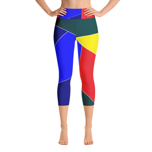 Scotland Yoga Capri Leggings