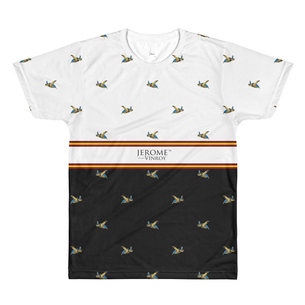 Las Tortugas Ying Yang All-Over Printed T-Shirt
