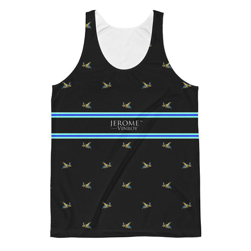 Las Tortugas Designer Black Unisex Classic Fit Tank Top