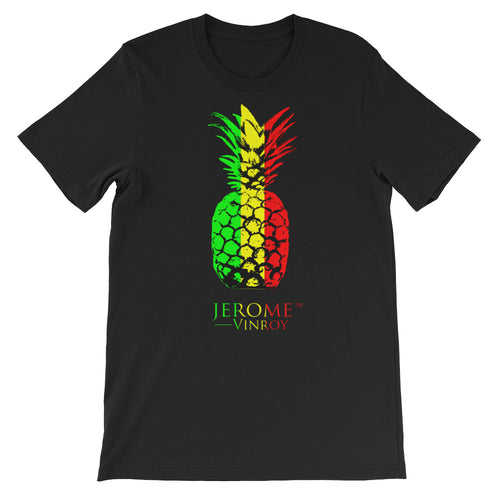 Rasta Pine Unisex short sleeve t-shirt