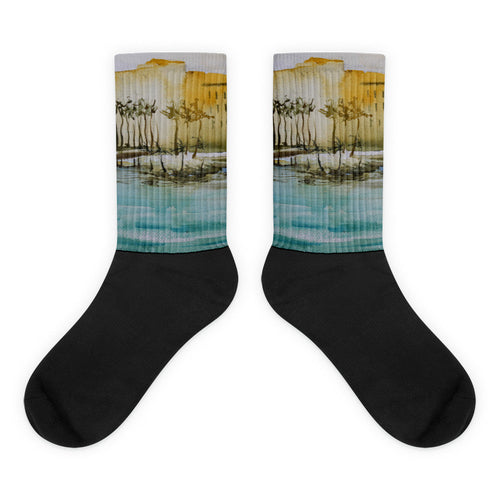 Camana Bay foot socks