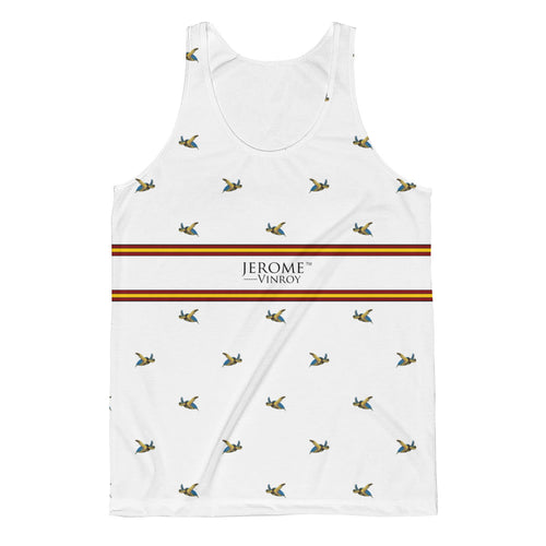 Las Tortugas Designer White Unisex Classic Fit Tank Top